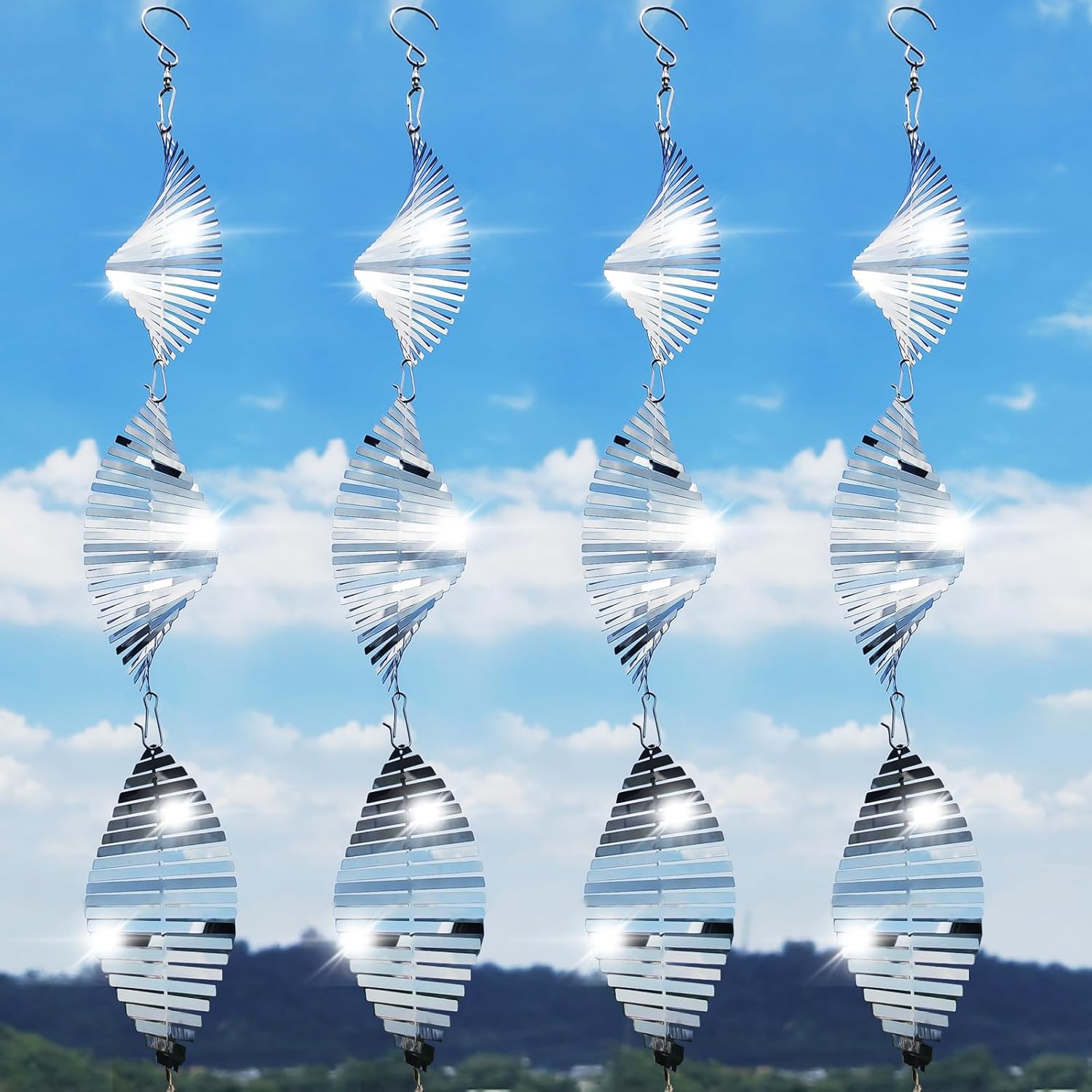 Amazon.com: Bird Deterrents for Outside, 12 PCS 3D Reflectors to Scare