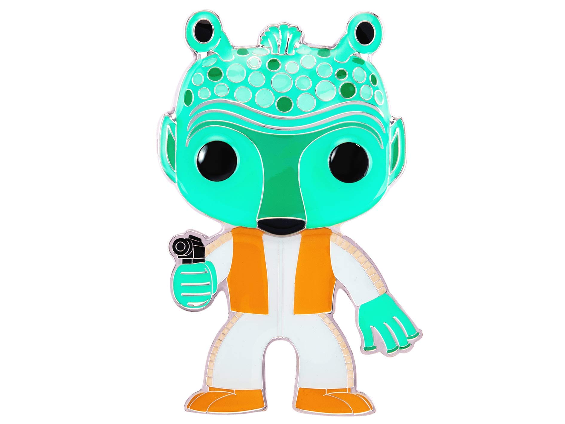 POP Funko Giant Pin Badge with Stand 10cm Star Wars Greedo