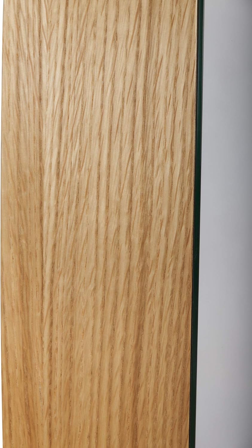 Remus Round Mirror, Oak