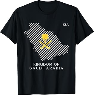 National Day of Saudi Arab, Kingdom of Saudi Arabia Flag KSA T-Shirt