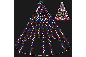 400 LED Multicolor Christmas Tree String Lights