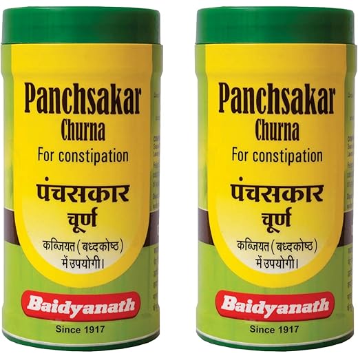 Baidyanath Panchasakar Churna 100g - Pack of 2