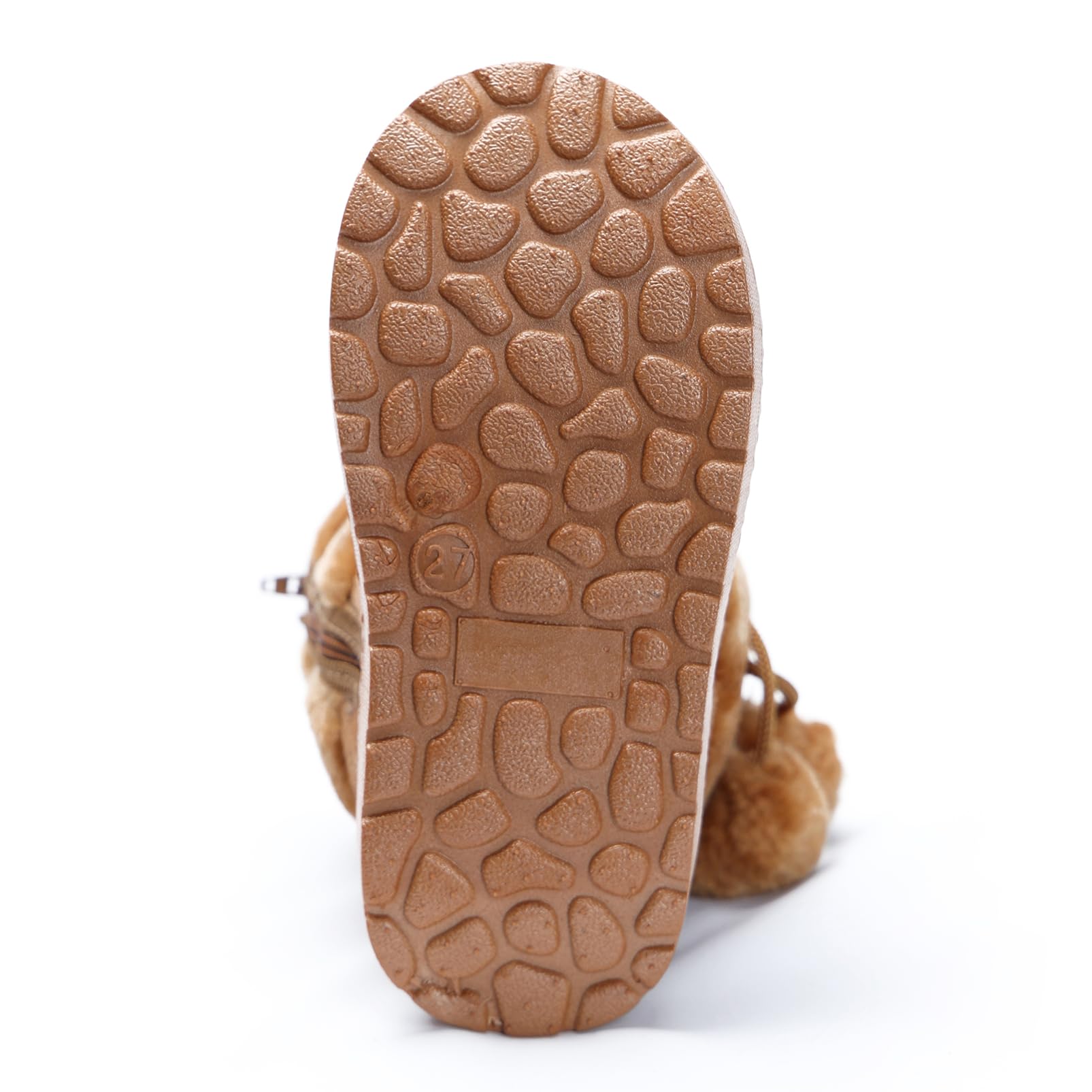 Yeeteepot Bambine e Ragazze Carino Stivali da Neve Calda Foderati Stivaletti Inverno Morbide Piatto Stivali Bambini Pelliccia Antiscivolo Boots