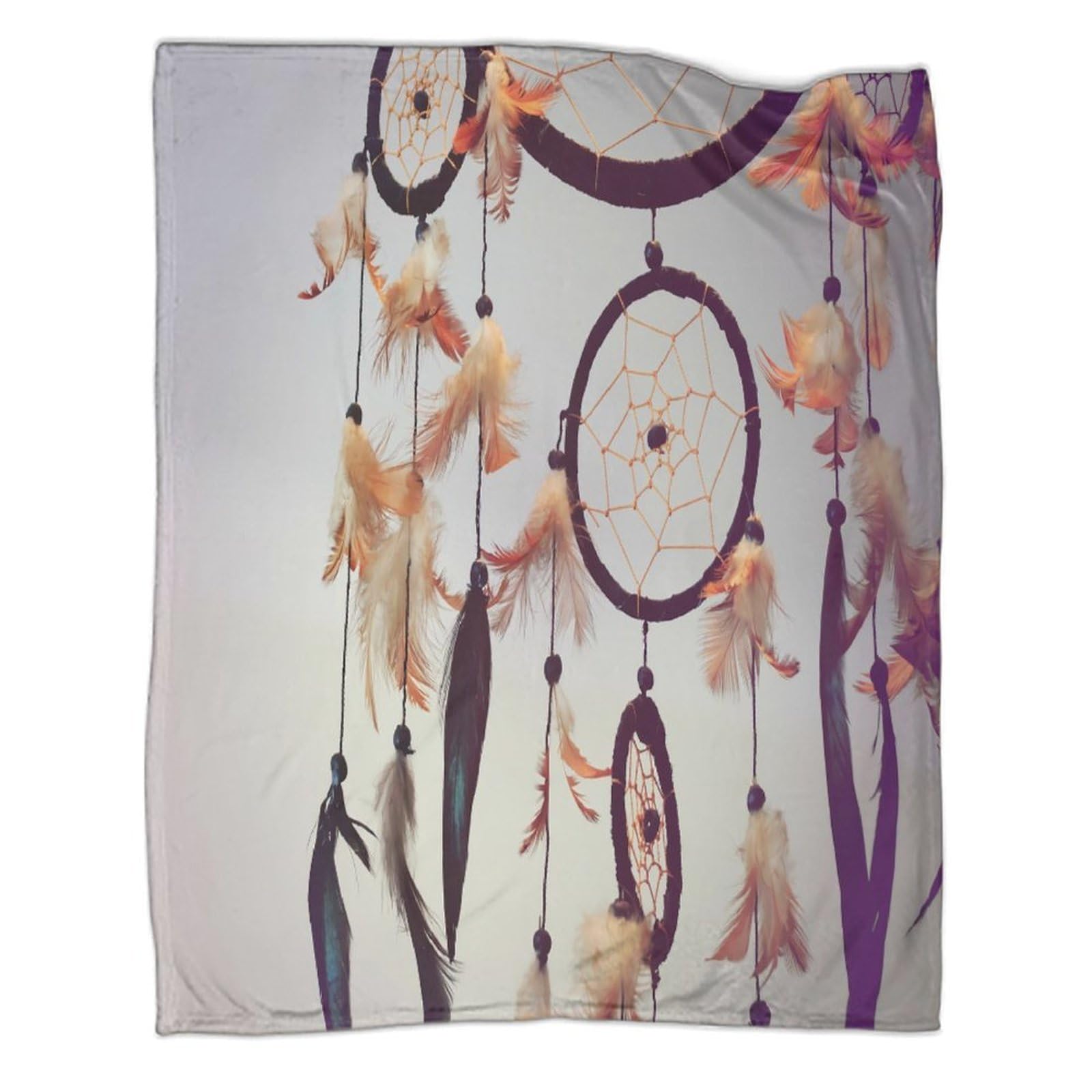 3D Druck Traumfänger Decke Mikrofaser Wohnkultur Traumfänger Sofadecke Kuschelig Warm Für Erwachsene Schlafzimmer 80×90(200x230cm)