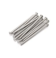 Vista 23 de binifiMux 10 unids M6 x 1.575 in tapa plana Allen pernos remaches tornillos de conexión para muebles 304 acero inoxidable