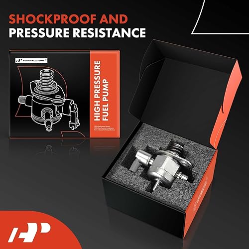 Miniatura 3 de A-Premium Bomba de combustible de alta presión con pernos compatible con Volkswagen Jetta, Passat, Tiguan, Beetle, CC, Eos, GTI y Audi A3/A3