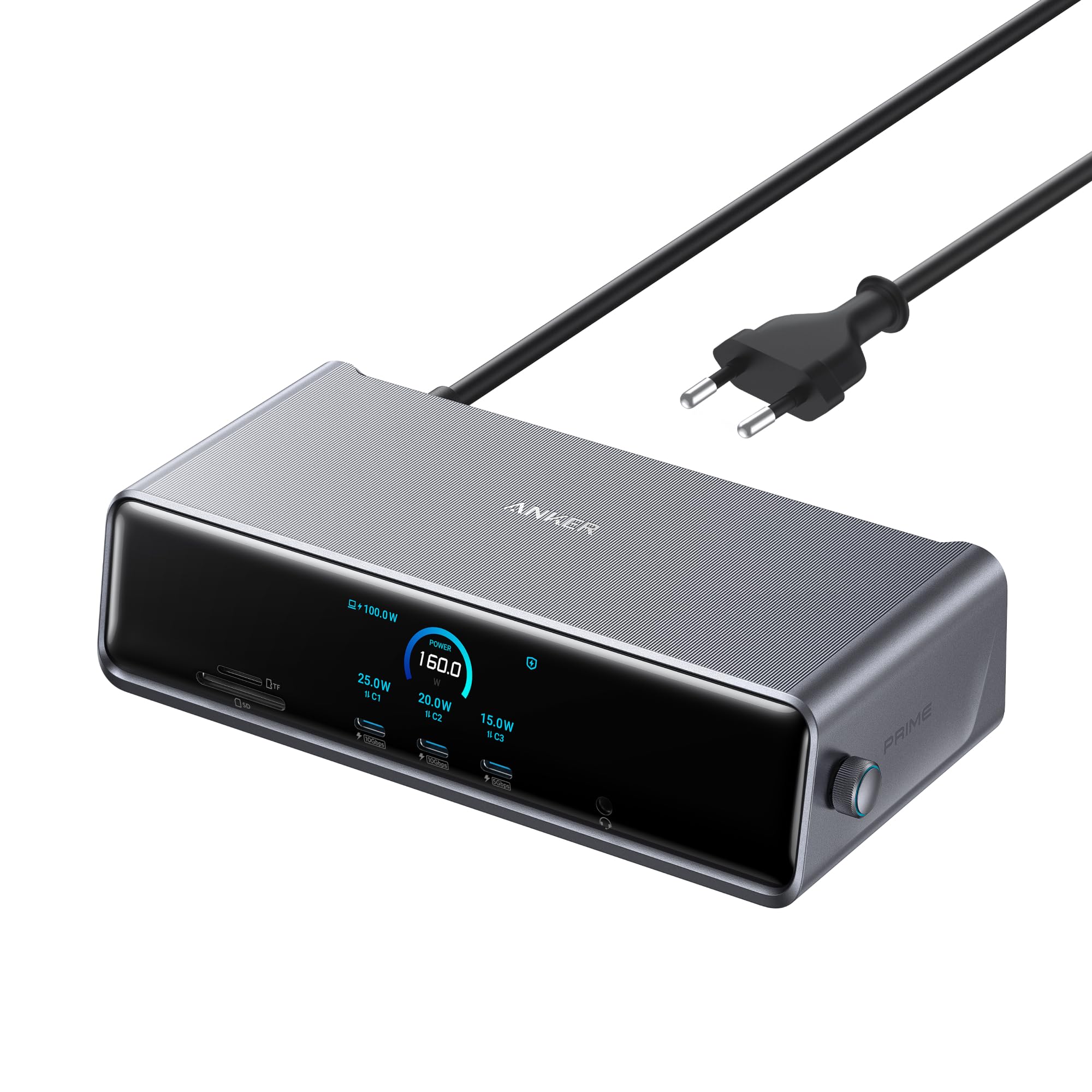 Anker Prime Station d'accueil Prime 14 Ports et Triple Affichage