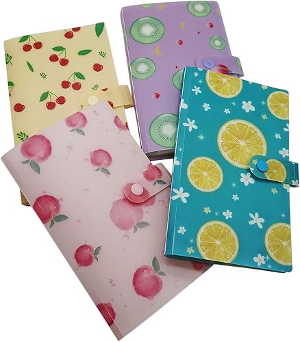 Miniatura 8 de MIAO YUAN 4 piezas de calcomanías de arte de uñas, libro de almacenamiento de calcomanías artísticas, organizador de colección de calcomanías para