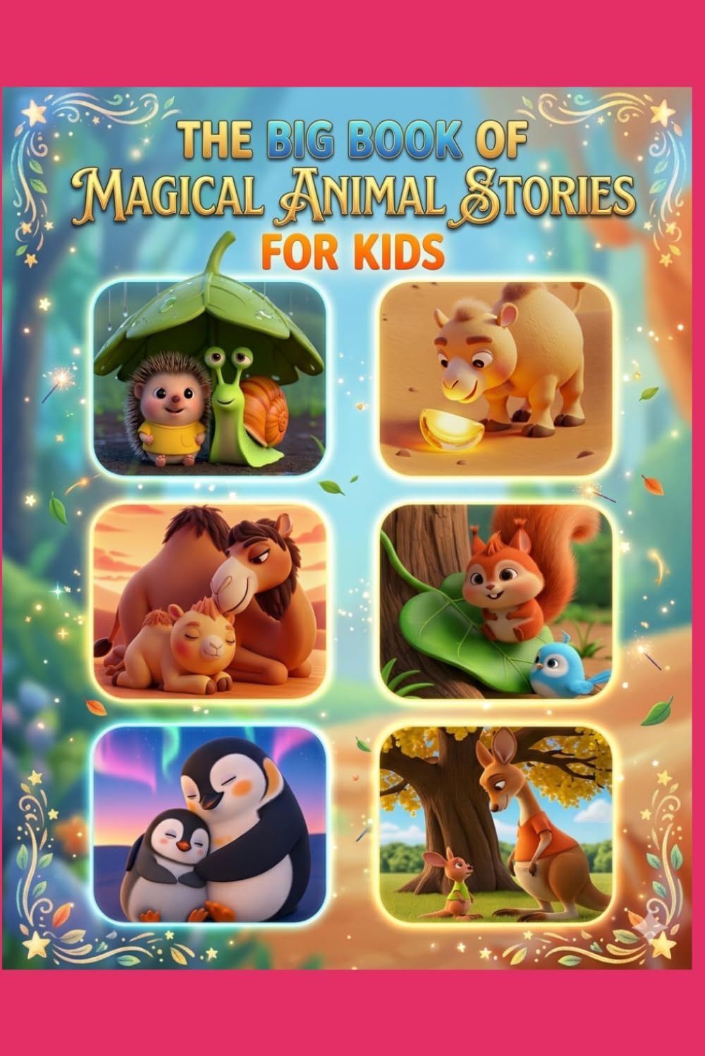 The Big Book of Magical Animal Stories for Kids: Fun Bedtime Adventures, Cute Animal Tales, and Magical Stories for Kids Ages 4–10