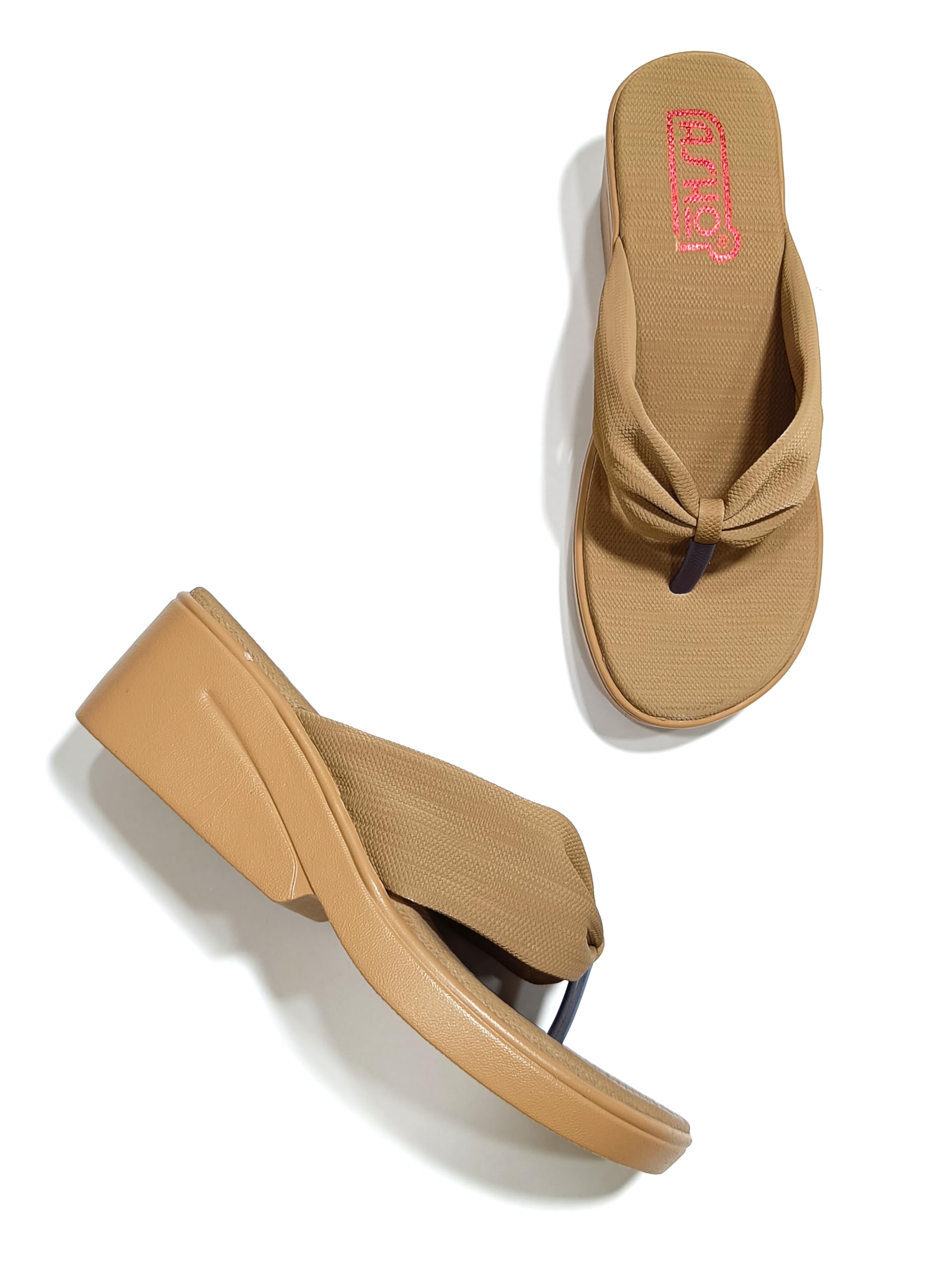 Angel Sales Fashion Sandal Casual Platform Wedges Heels Sandals For Womens & Girls (Chiku, UK Footwear Size System, Adult, Women, Numeric, Medium, 6) (B0DCB7F22N) Amazon Price History, Amazon Price Tracker