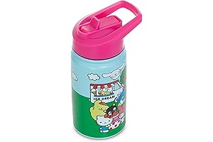 Hello Kitty Sanrio Travel Water Bottle | 14OZ On-The-Go Water Container