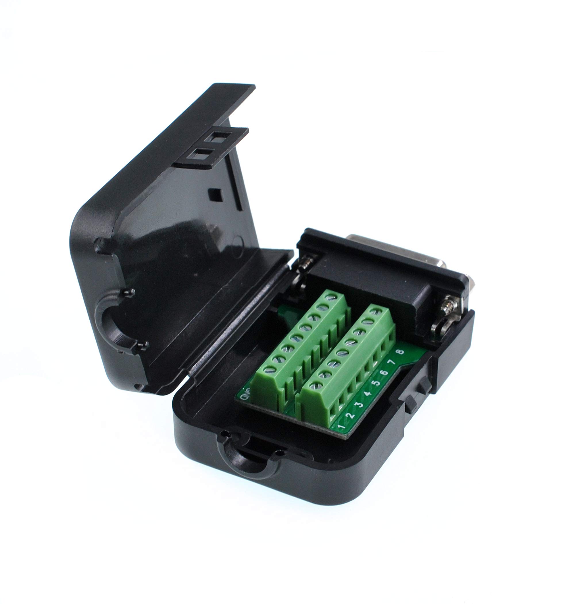 Conector De Placa De Bloques De Terminales Db15-m6 Con Doble | Cuotas