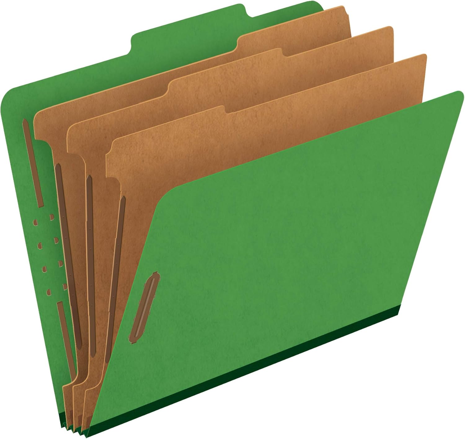 Pendaflex Classification Folders, Standard, 3 Dividers, Embedded Fasteners, 2/5 Cut Tab, Dark Blue, Letter, 10/BX (24096) : Top Tab Classification Folders : Office Products