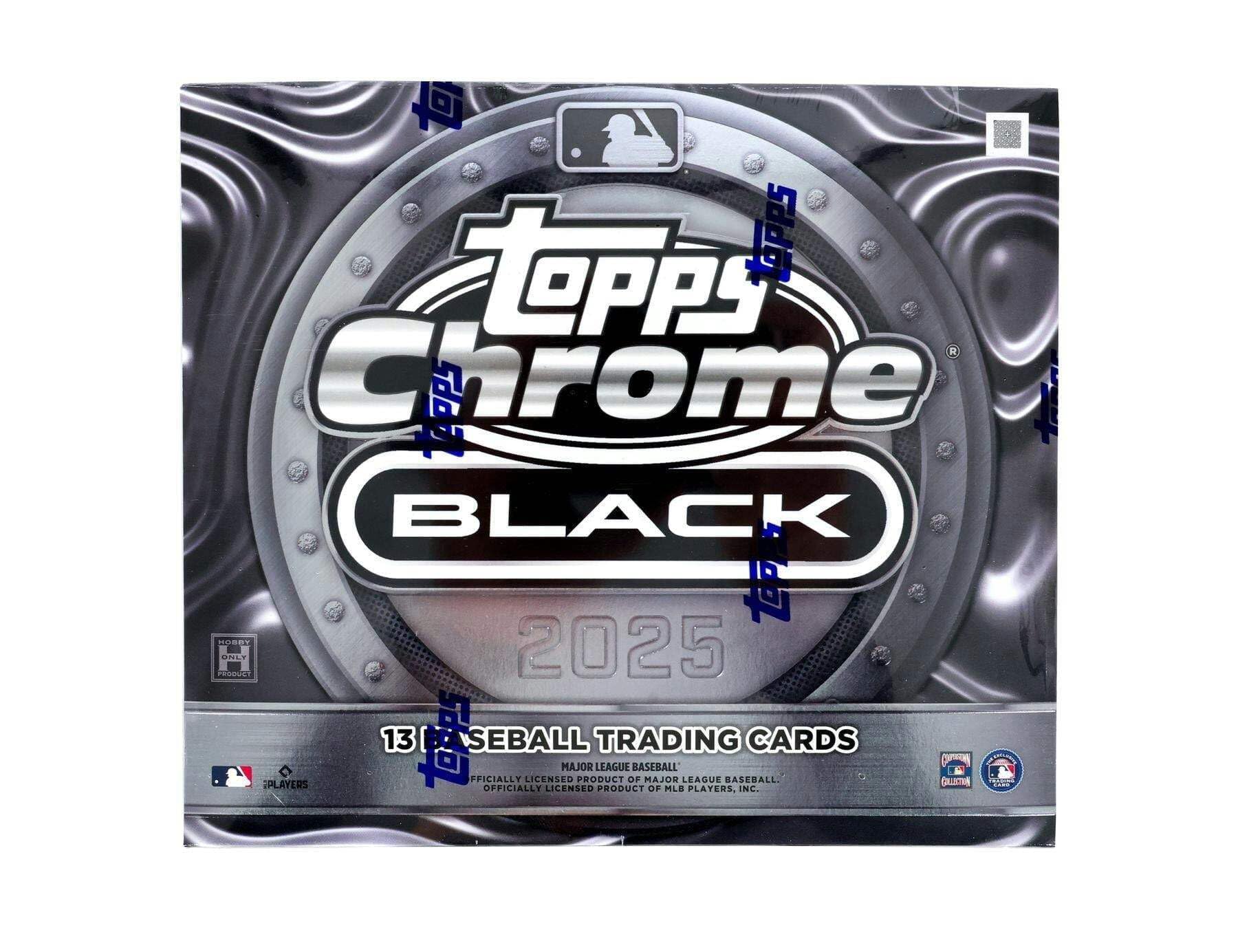 Amazon | TOPPS MLB 2025 CHROME BLACK BASEBALL HOBBY | Topps
