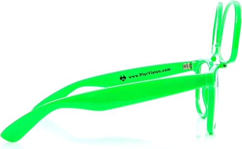 Miniatura 6 de Gafas transparentes de primera calidad con lentes de difracción  Ideal para festivales, luces, Raves, etc.