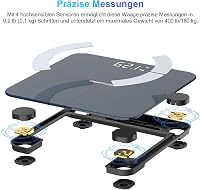 Healthkeep Bluetooth Fürdőszobai Mérleg 13 Egészség Metrika Android iOS App 180kg Kék 3