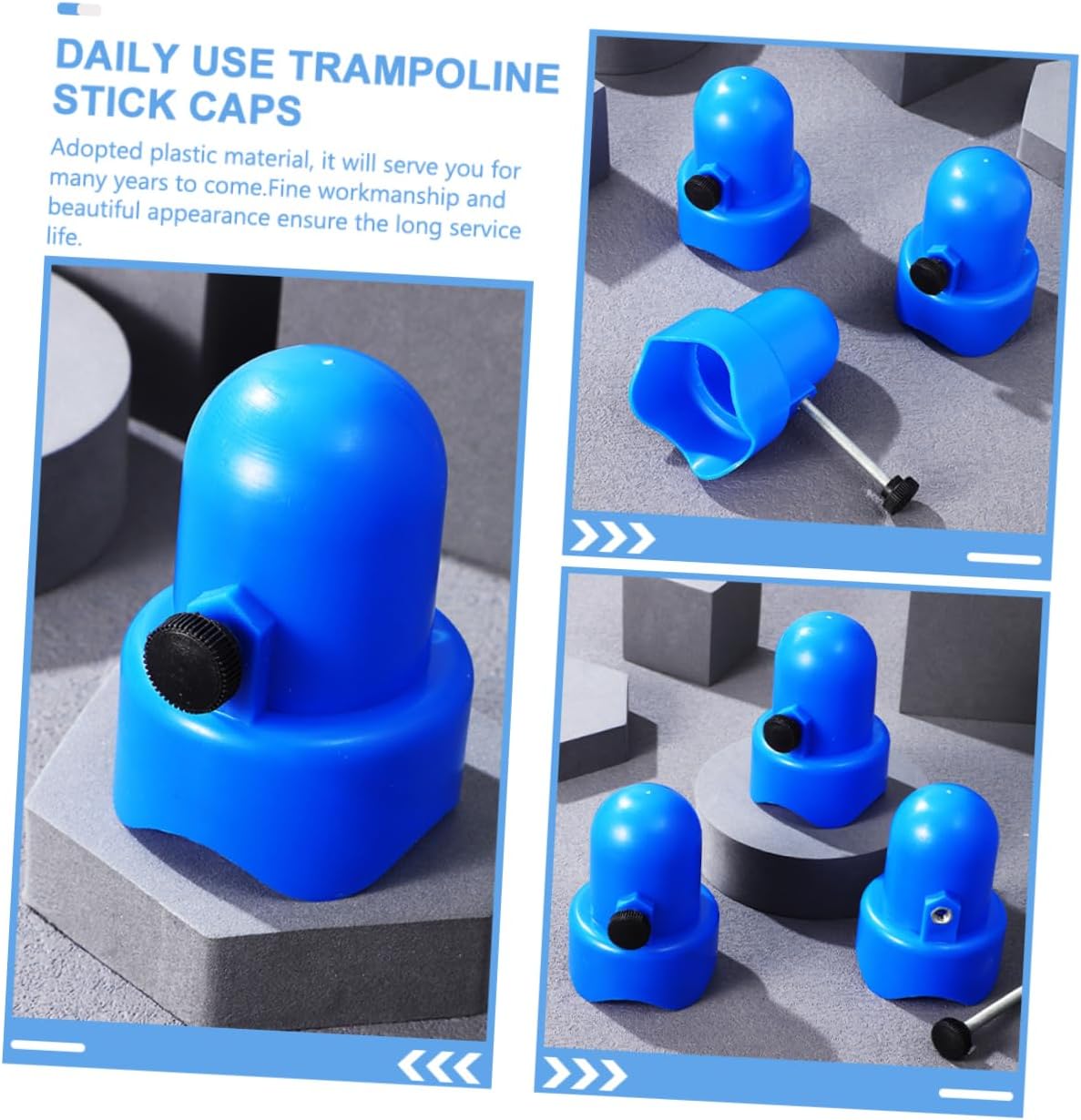 BESPORTBLE Small Trampoline Caps Trampoline Foam Pole Sleeves Accessoire Trampoline Jumptek Trampoline Awning