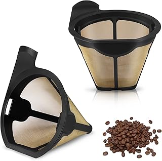 Reusable Coffee Filters, Replacement Coffee Filters, for Ninja Coffee Maker Filter and Brewers, Permanent Filter Compatibl...