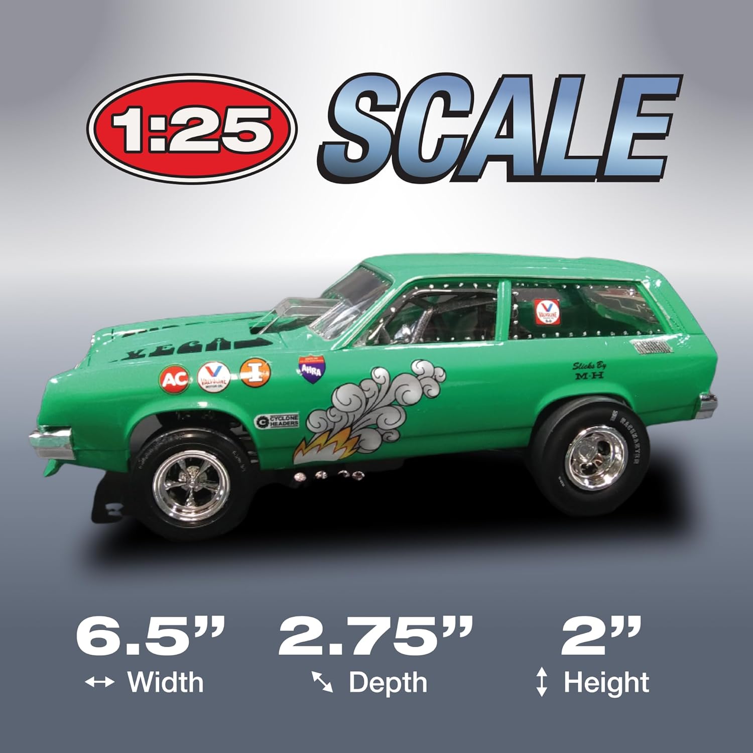 AMT - 1976 Chevy Vega Funny Car, (AMT1156)