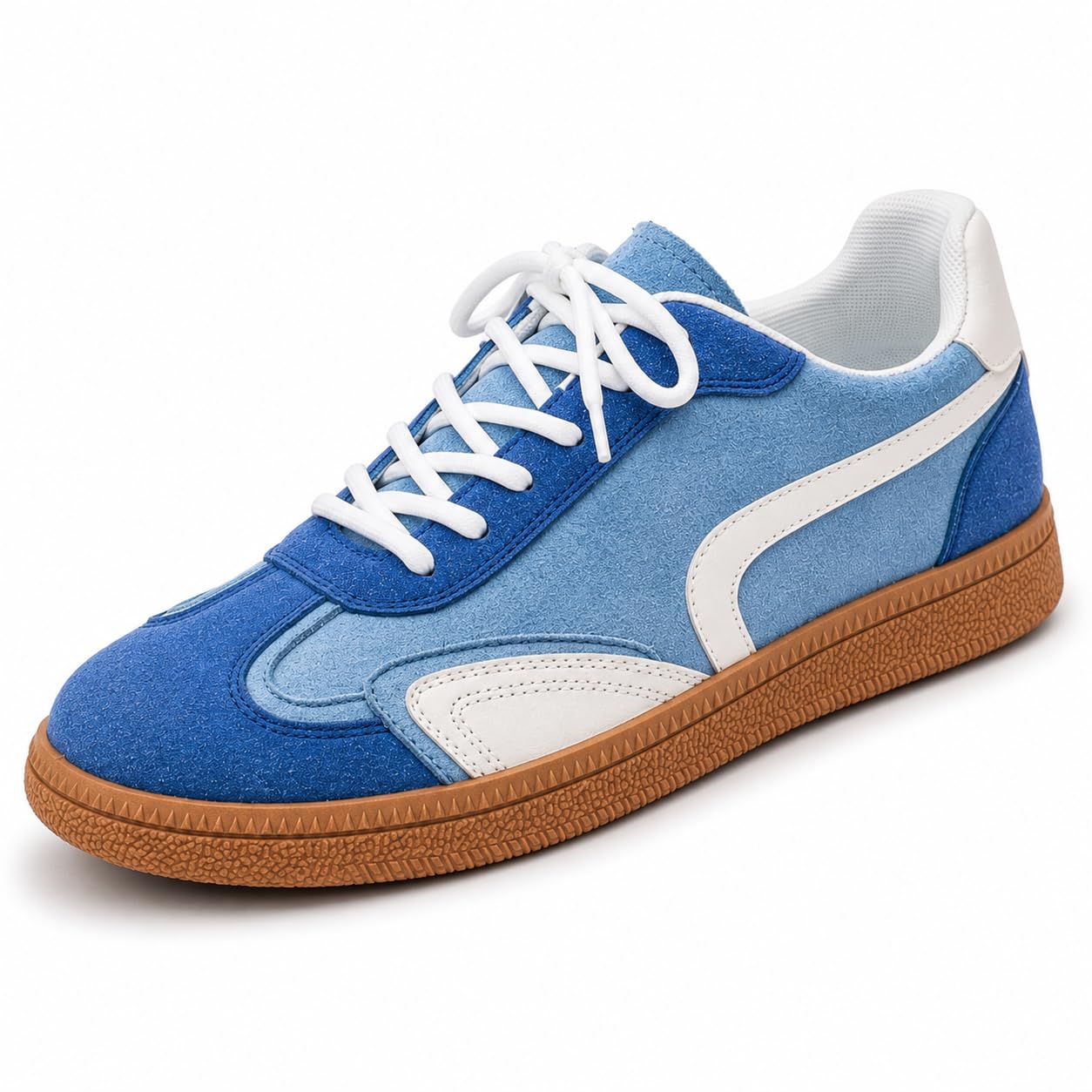 cruiser Sneakers for Men Stylish | Lightweight Casual Shoes for Man Comfortable | Breathable Mesh Padded Collar Cushioned Insole | Anti-Slip Durable TPR Sole Low Top Walking Shoes | Trendy Lace-Up Footwear for Office Gym & Daily Use for Men (2711)-picture-51