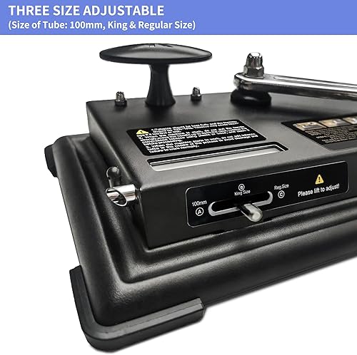 Miniatura 4 de ROWISE Máquina de laminación de cigarrillos, nuevo rodillo manual del inyector del tabaco del cigarrillo se adapta al tubo rodante de diámetro