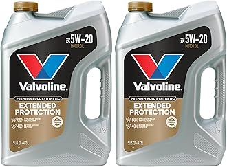 Extended Protection Full Synthetic Motor Oil SAE 5W-20 5 QT (Pack of 2)