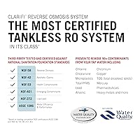 Vista 3 de Delta Faucet Clarifi Under Sink Reverse Osmosis Water Filter System with Matte Black Beverage Dispenser Faucet