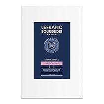 Lefranc Bourgeois Tavola da colorare, Cotone, Bianco, Nr.3 Landschaften-Malkarton
