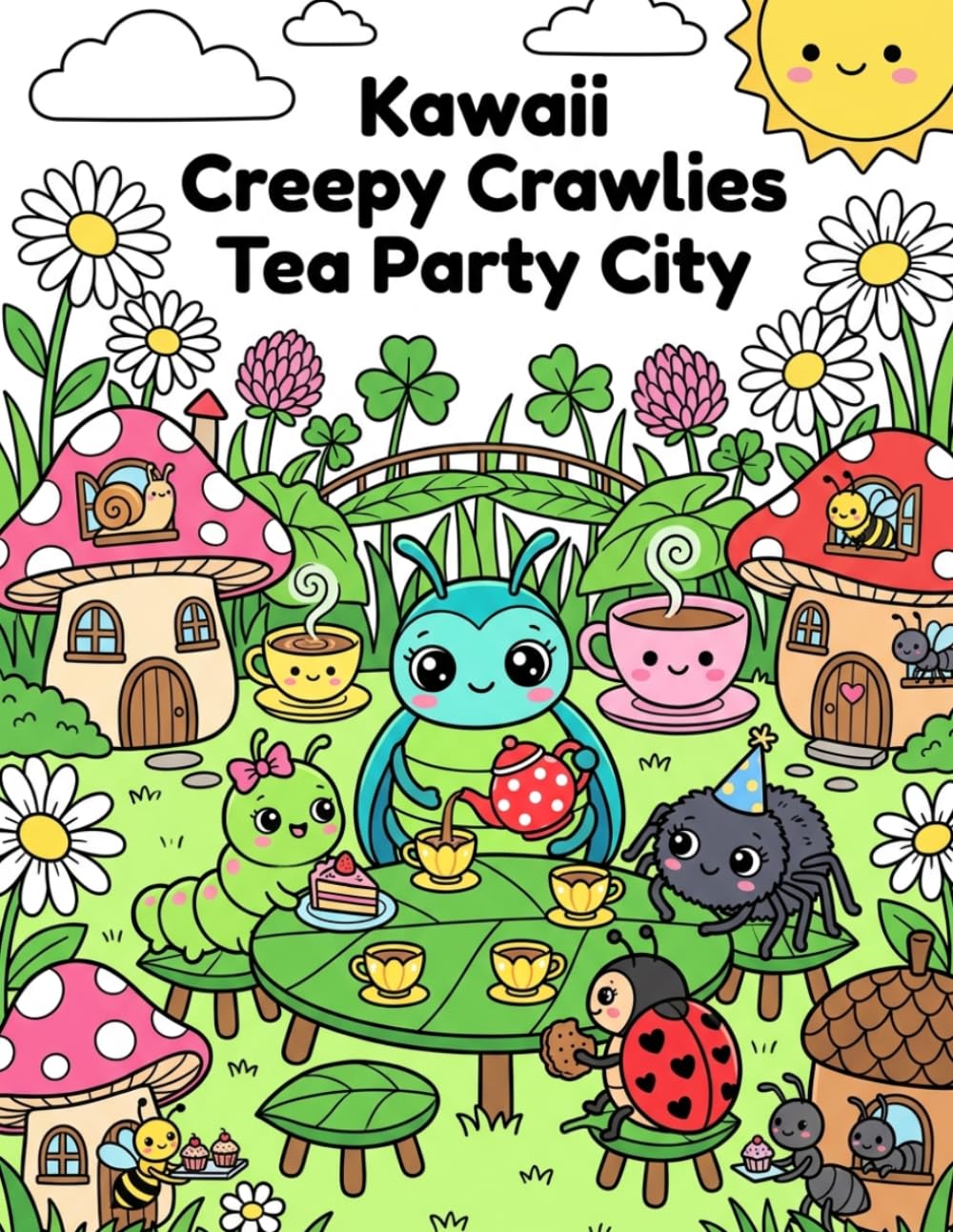 Kawaii Creepy Crawlies: Tea Party City