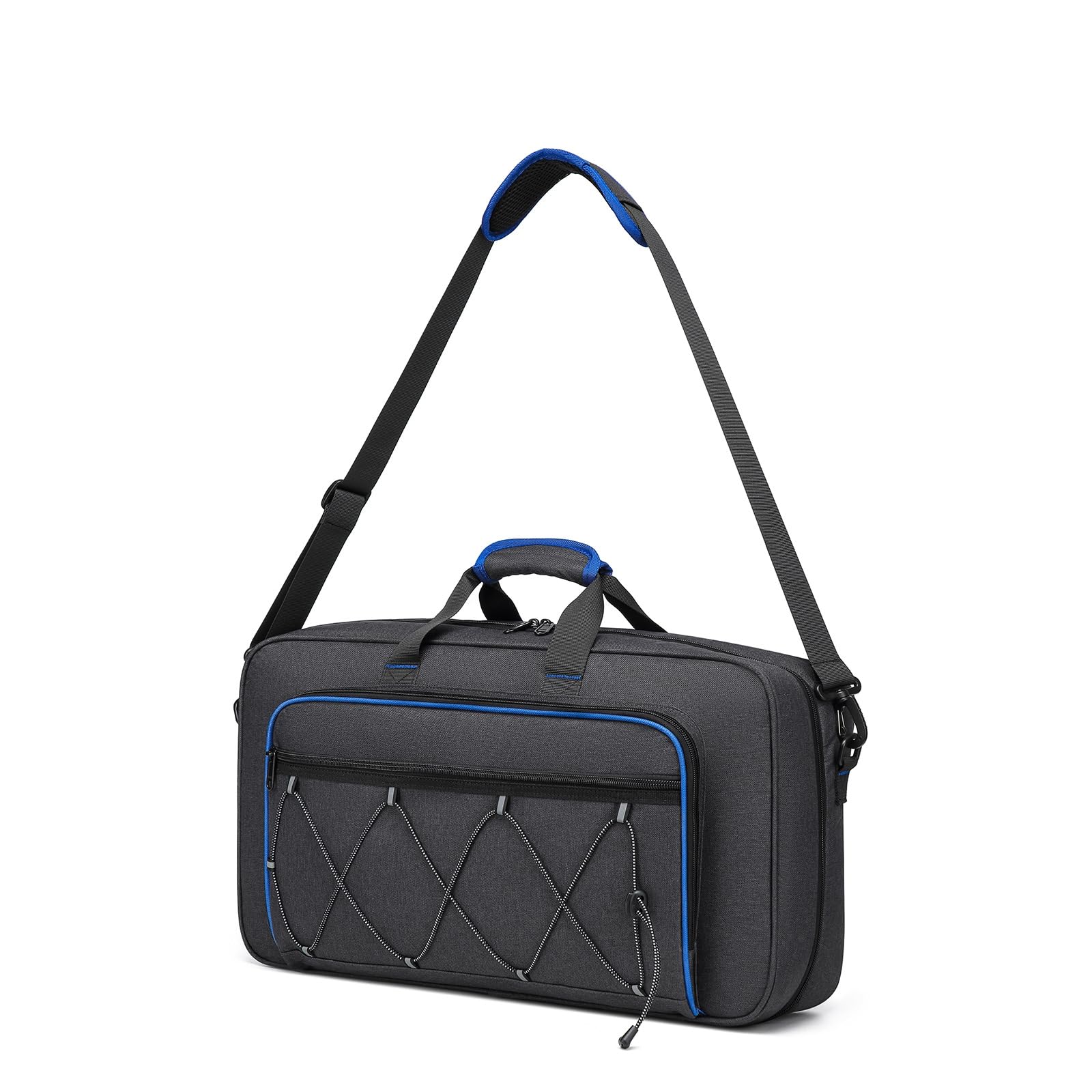 Baoblaze Borsa per Controller Dj Custodia Case Borsa Tracolla Zaino Sacca Organizzatore con Schiuma Antiurto E Tessuto Oxford Resistente per Spostamenti Deposito Lavoro Mobile Performance