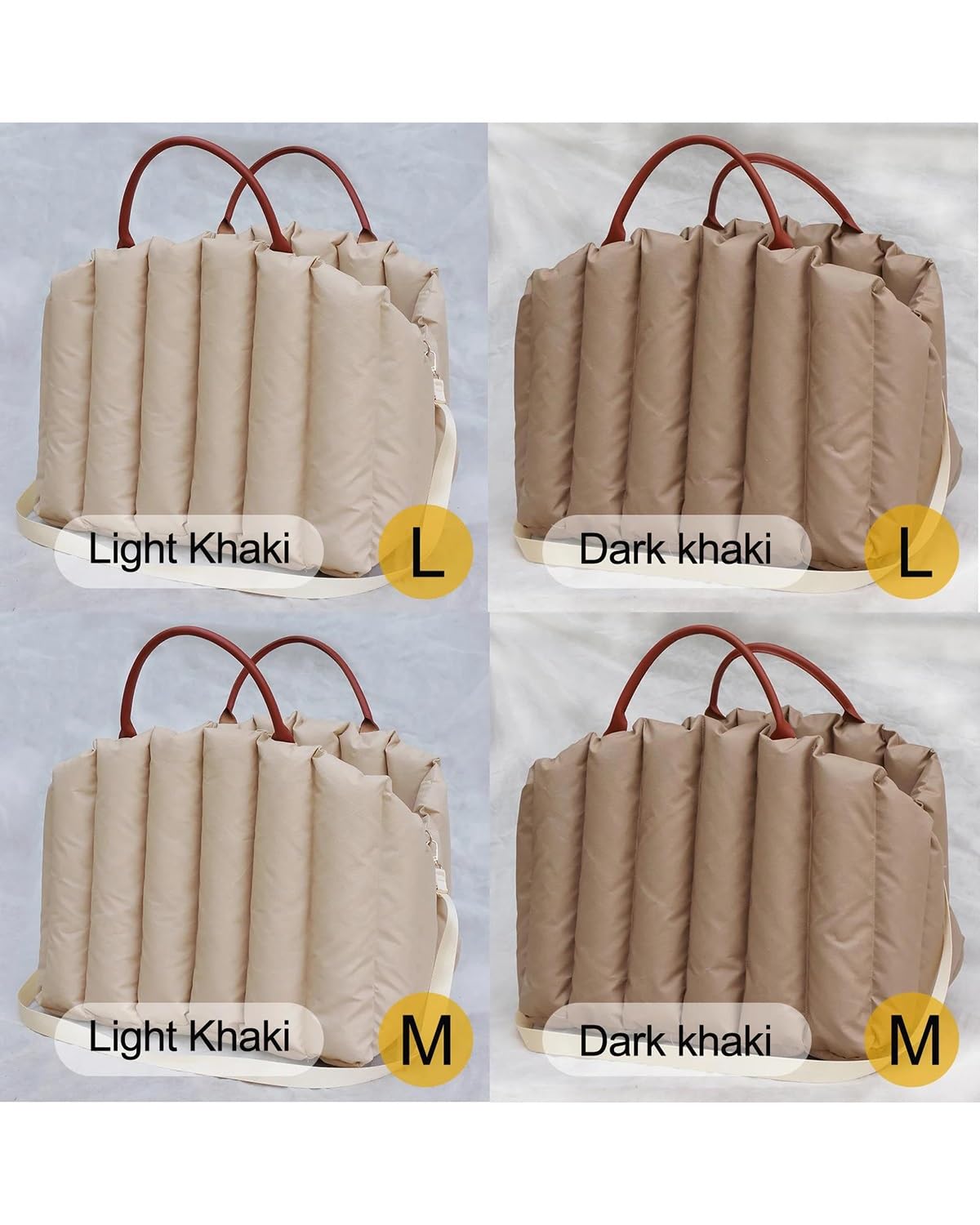 Autositz für Hunde, Hundeautositz for Hunde Im Auto Haustier for Sitz Tragbarer Autoschutz Transporter Wasserdichter Katzenkorb Hundeauto(Dark Khaki,L)