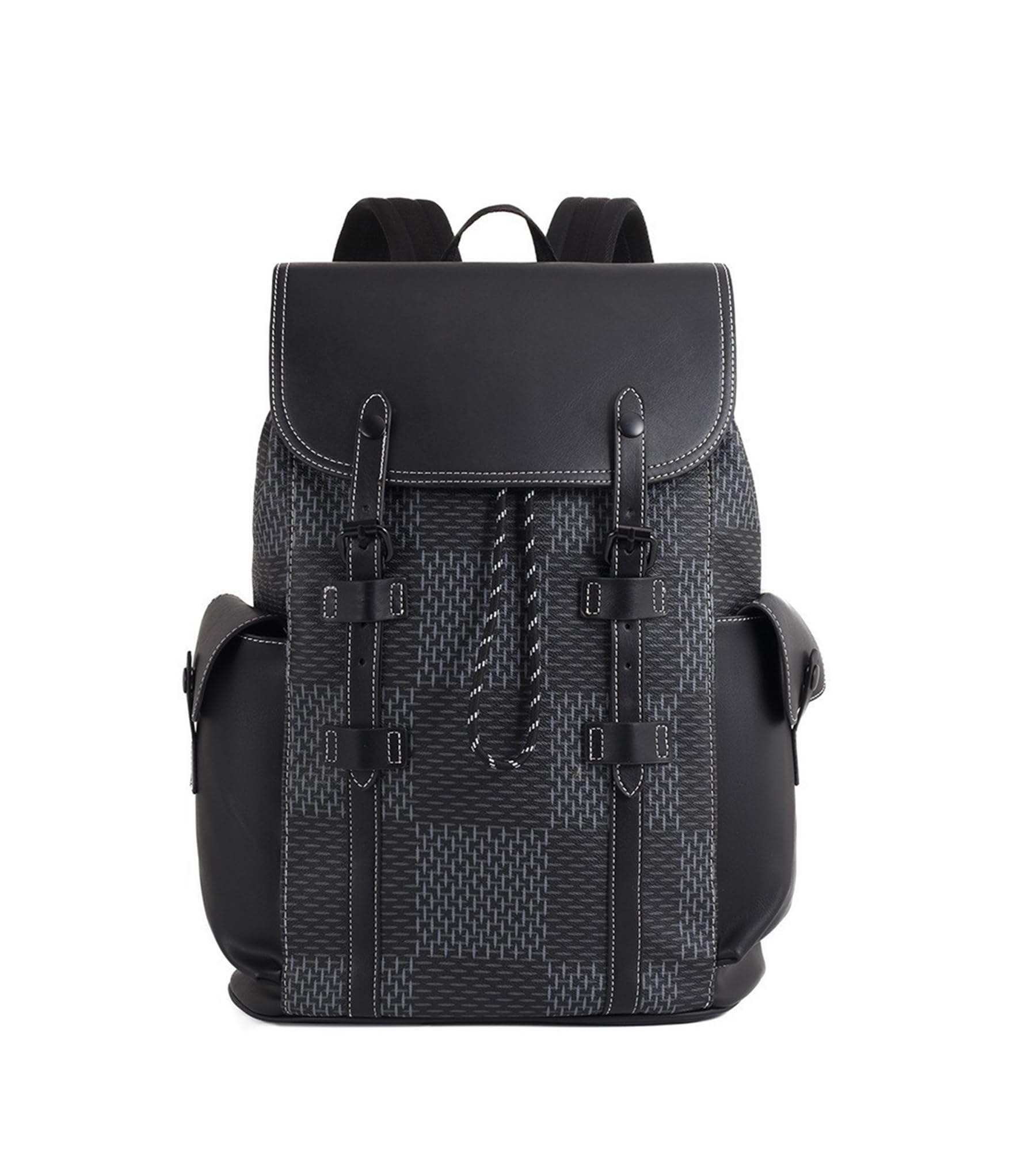 KingTo Laptop Backpack for Men Luxury Anti-Theft Travel Backpack Casual Business Waterproofing Computer Bag (B-Gray)
