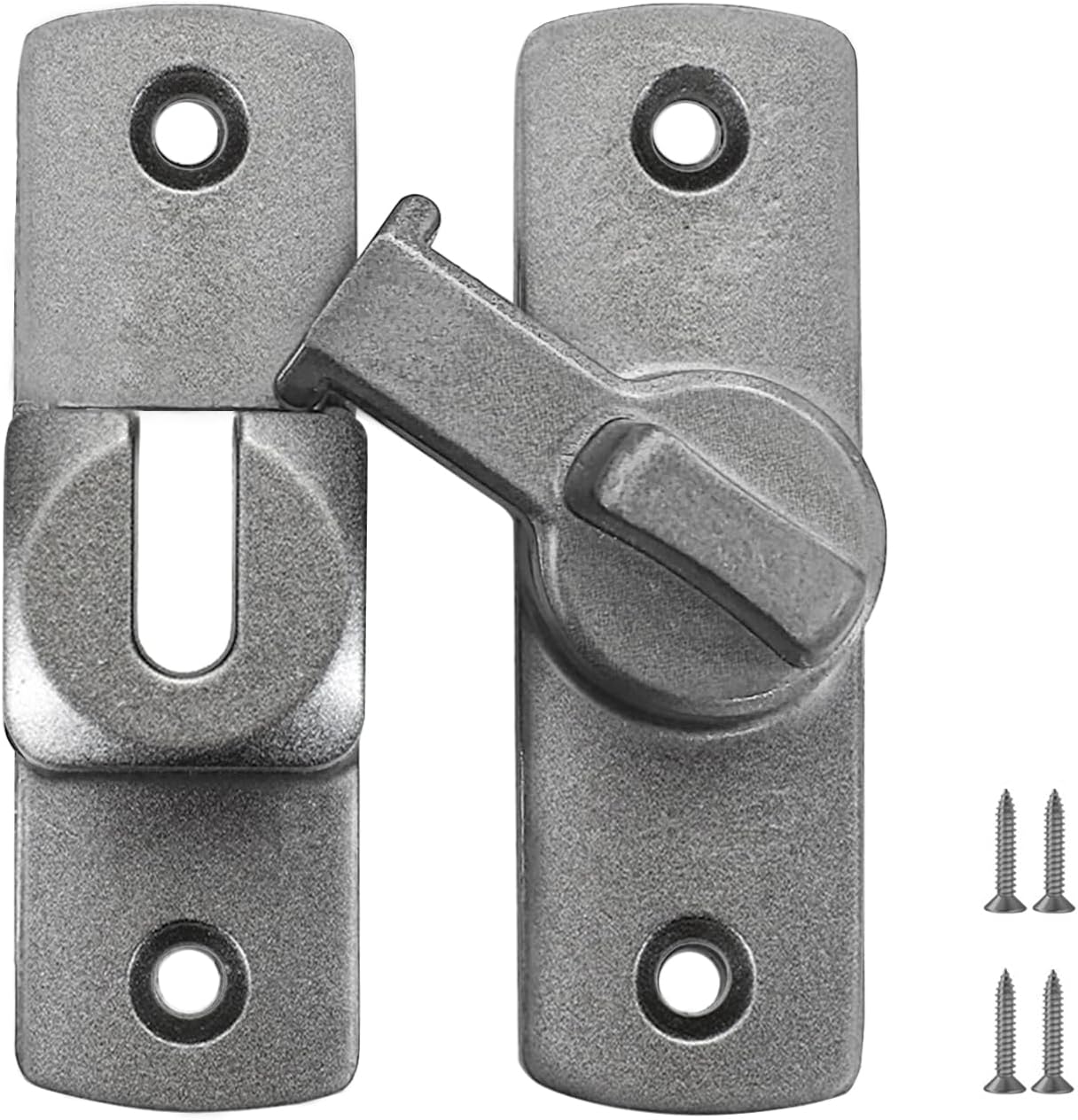 Cerradura de puerta de granero, cerradura de cadena de puerta, cerradura de puerta de tormenta, cerraduras de puerta abatible de 90 o 180 grados,