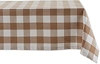 Vista 10 de Colección DII Buffalo Check, mantel clásico de granja, 60 x 120, rojo y negro
