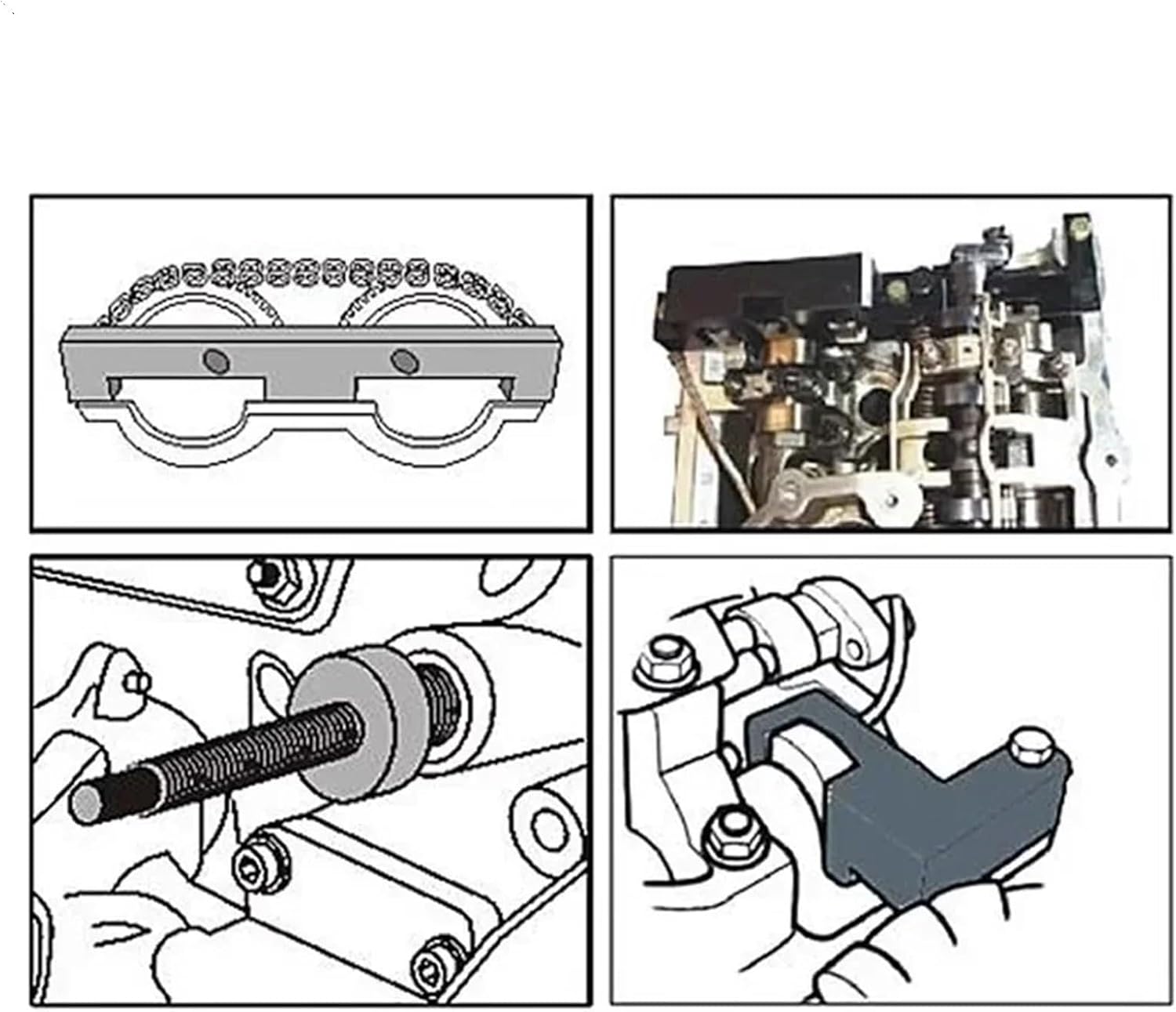 Timing Tool Compatible with E90 N42 N46 Engine Timing Tool 320i 318i X1 5 Series Spring Removal(SKU1)