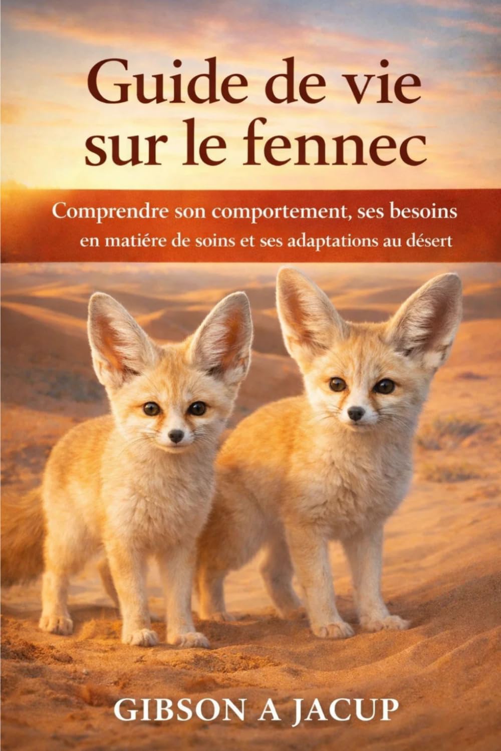 Guide de vie sur le fennec: Comprendre son comportement, ses besoins en matière de soins et ses adaptations au désert