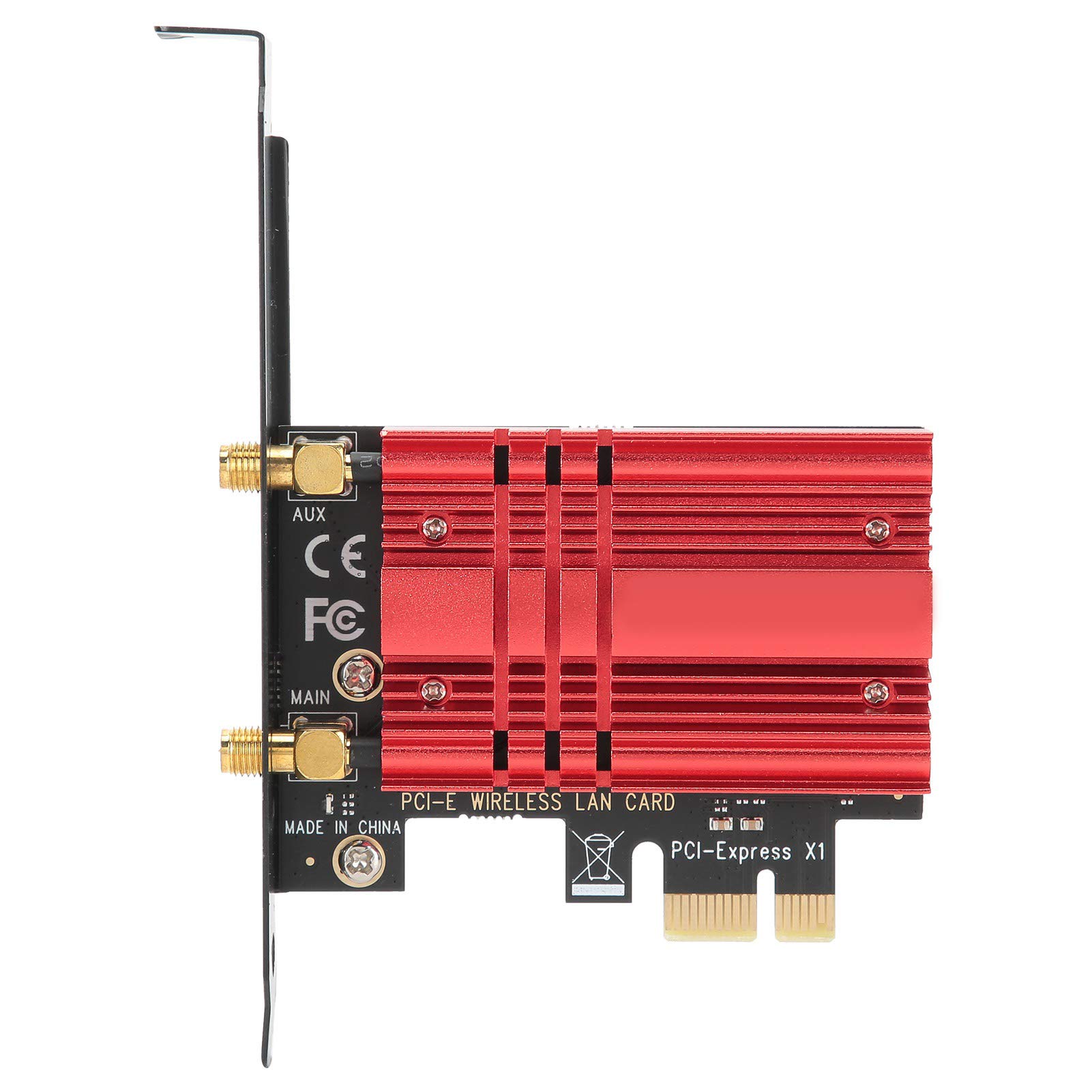 Carte Réseau Fil PCI E Adaptateur Wi-FI Double Bande AX200S BR