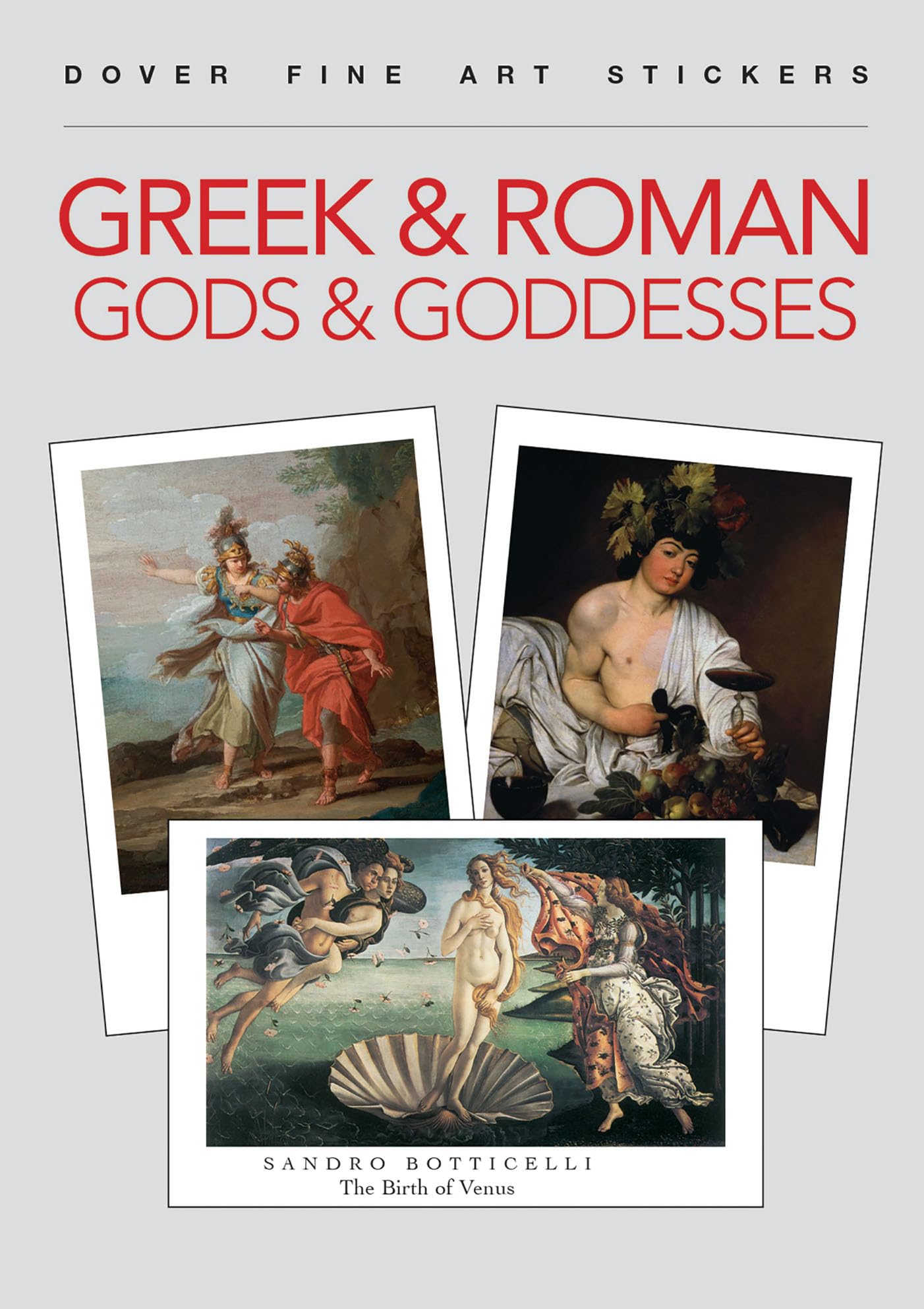 Greek & Roman Gods & Goddesses: 16 Art Stickers (Dover Little Activity Books: Art & Desig)