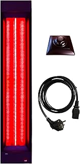SET B-Ware, Infrarotmed Infrarotstrahler 500W, Regler und Netzkabel für Sauna und IR-Kabine, Schwarz