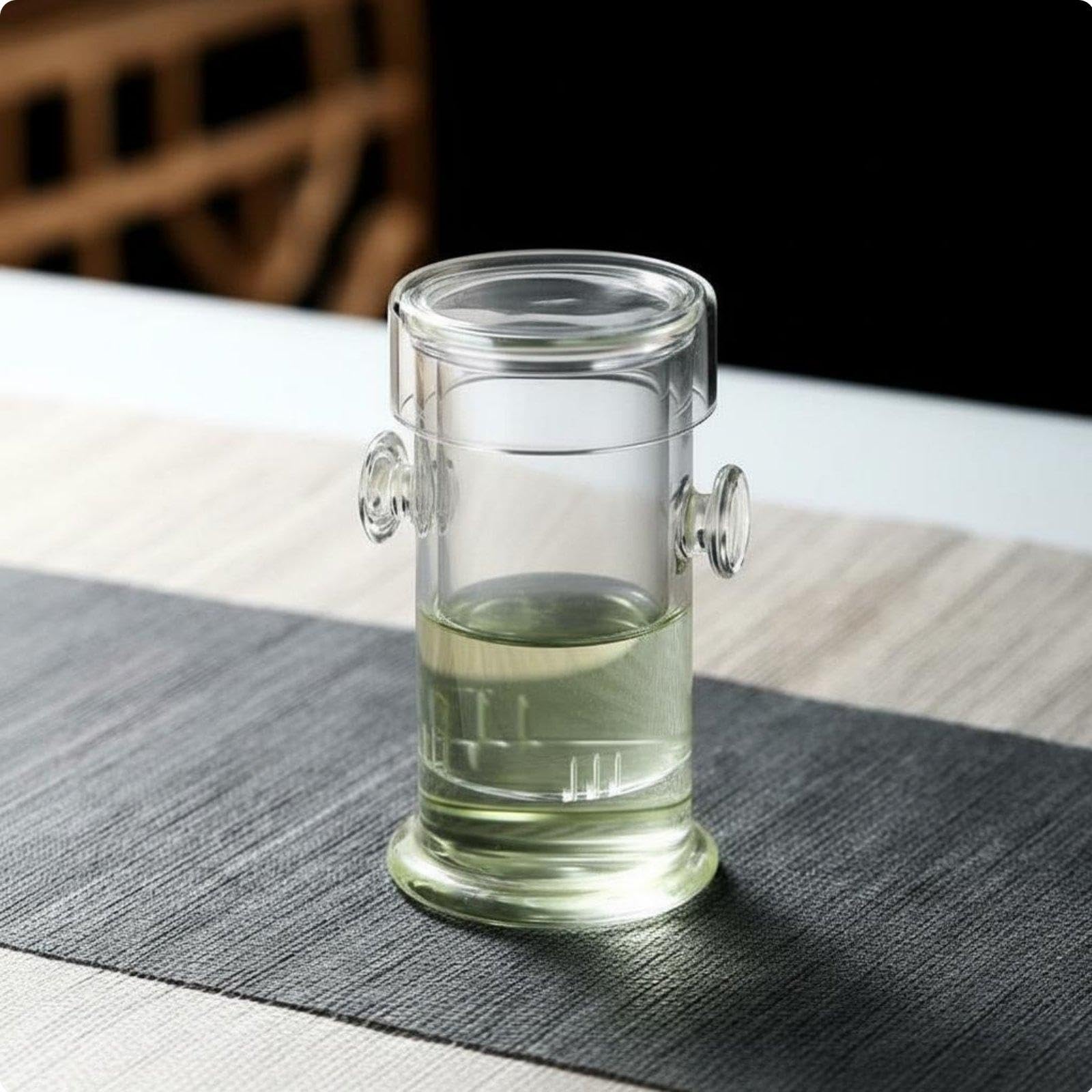 6 Stück Teekanne Glas Teekessel Teebereiter Teeservice mit Herausnehmbarem Aus Borosilikatglas Rutschfreies Ausgießen Und Einfache Reinigung Fü, 3 Stück