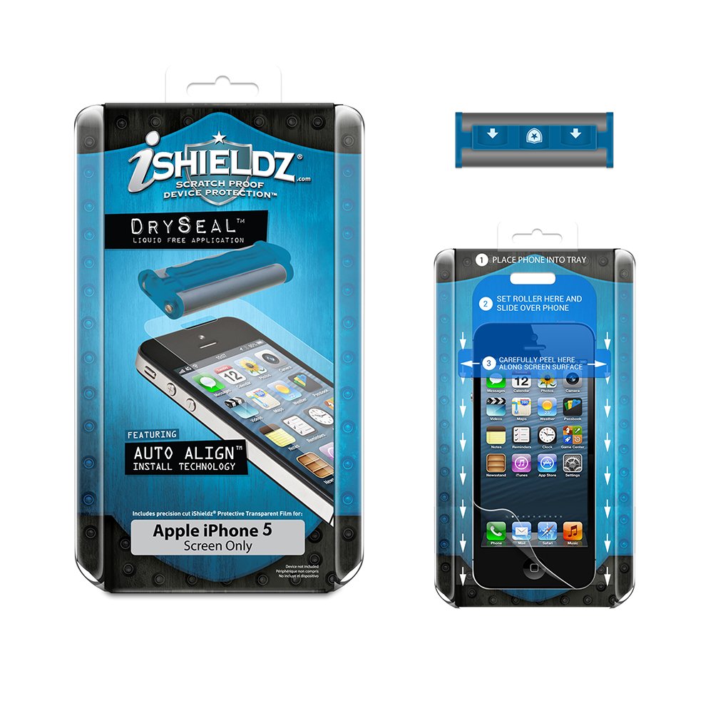 Amazon.co.jp: 【日本正規代理店品】iSHIELDZ iPhone5用 保護フィルム