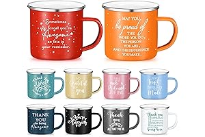 Norme 10 Pack Bulk Elegant Thank You Gifts Appreciation Mugs For Employees