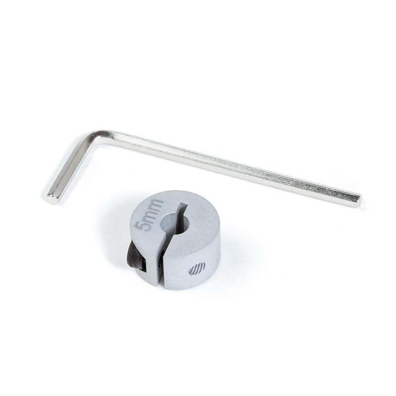 True Position Tools TP-5MMSC Limitador de Profundidade com Anel Bipartido para Broca de 5 mm e Chave Allen