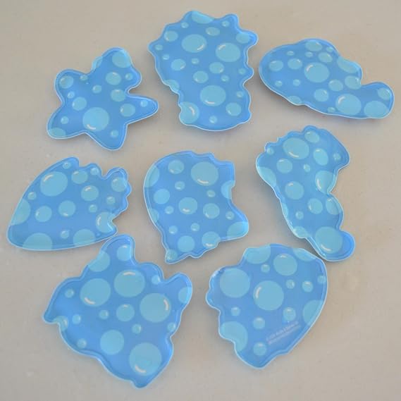 Buddy & Barney Bath Time Fishing Fun | Colour Changing Bath Stickers, Unisex Children's Bath Toys, Sea Creatures Toys, Novelty Gifts