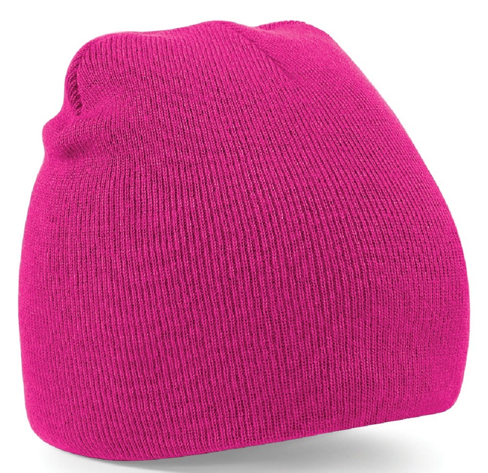 Beechfield Unisex Original Pull-On Beanie Fuchsia