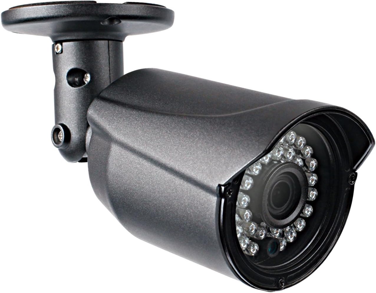 NYXCAM 4MP Security Bullet Camera, 4 Megapixel CCTV Camera for AHD DVR Surveillance System with 36 IR Cut LEDs for Night Vision 100ft, Metal IP66 Weatherproof