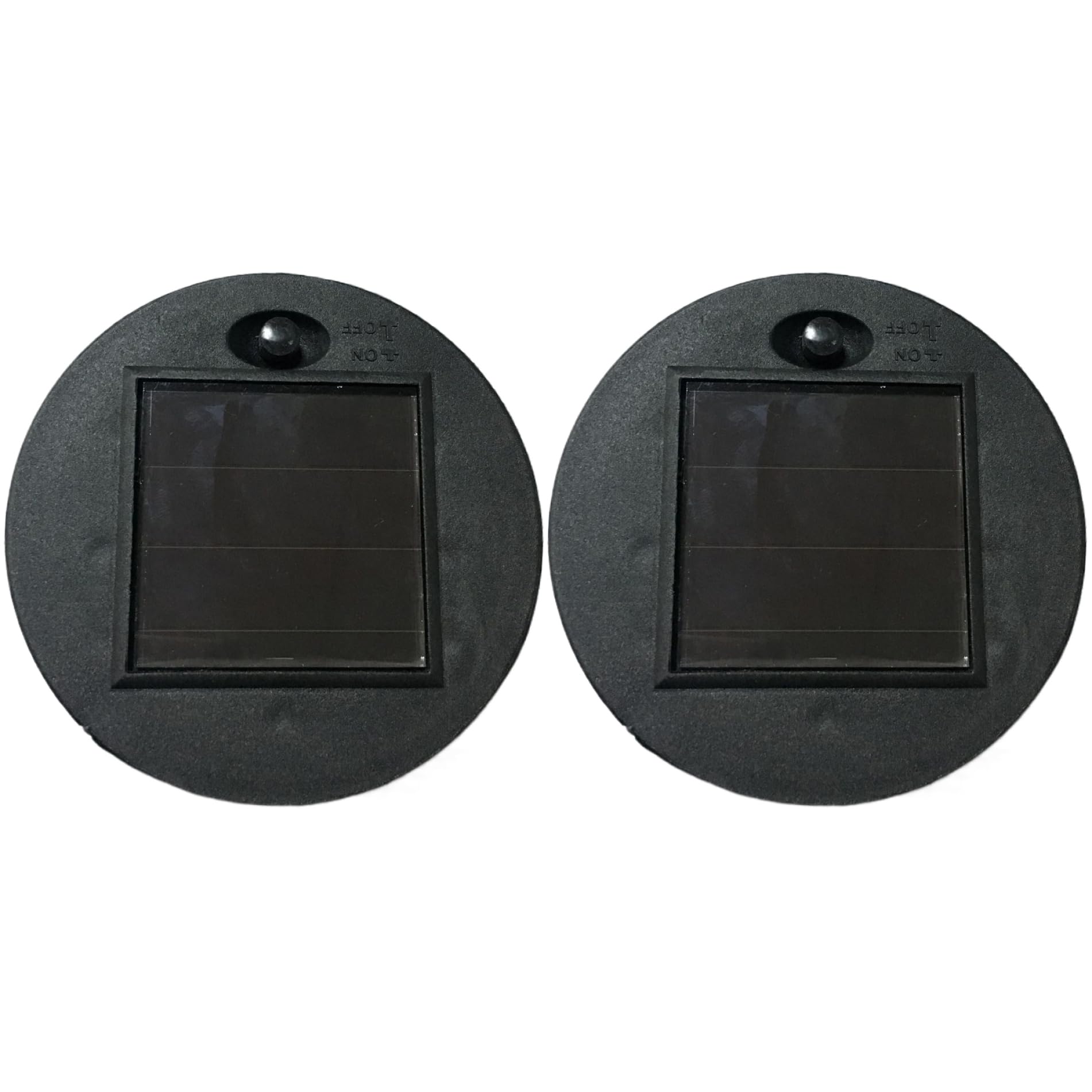 Faroby 3.35Inch Solar Light Replacement Top 2 Pcs 3.35 Inch Round White Led Diy For Solar Lantern