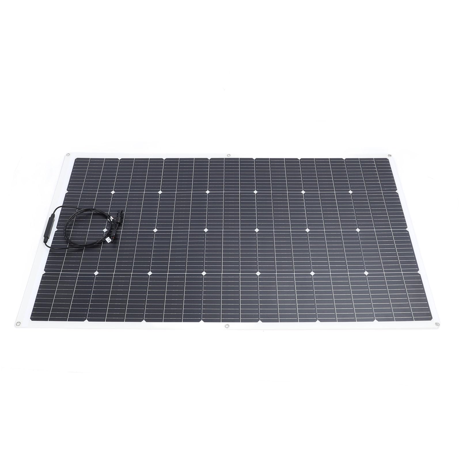 Oumefar Caricabatterie a Pannello Solare Monocristallino con Scatola di