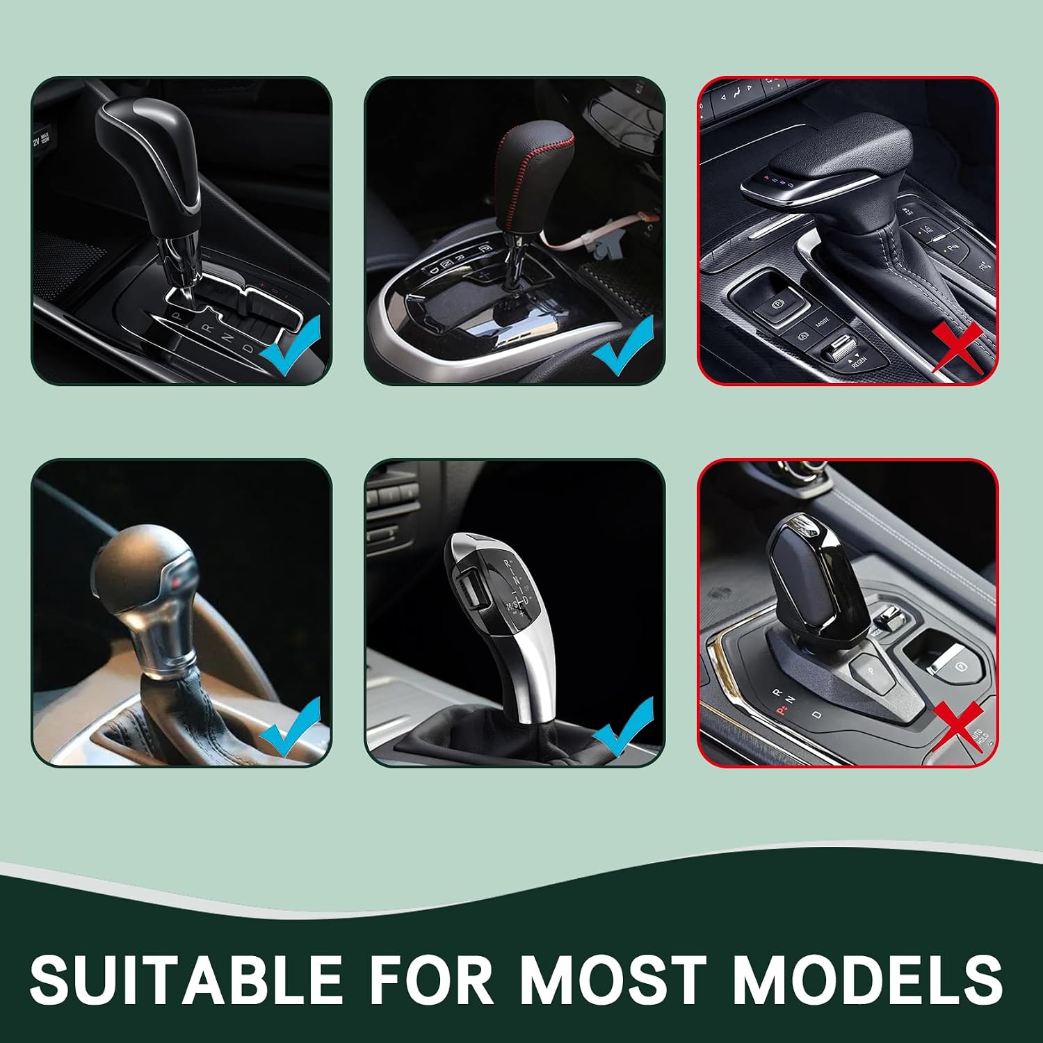 Car Gear Shift Cover with Shark Hoodie image 5