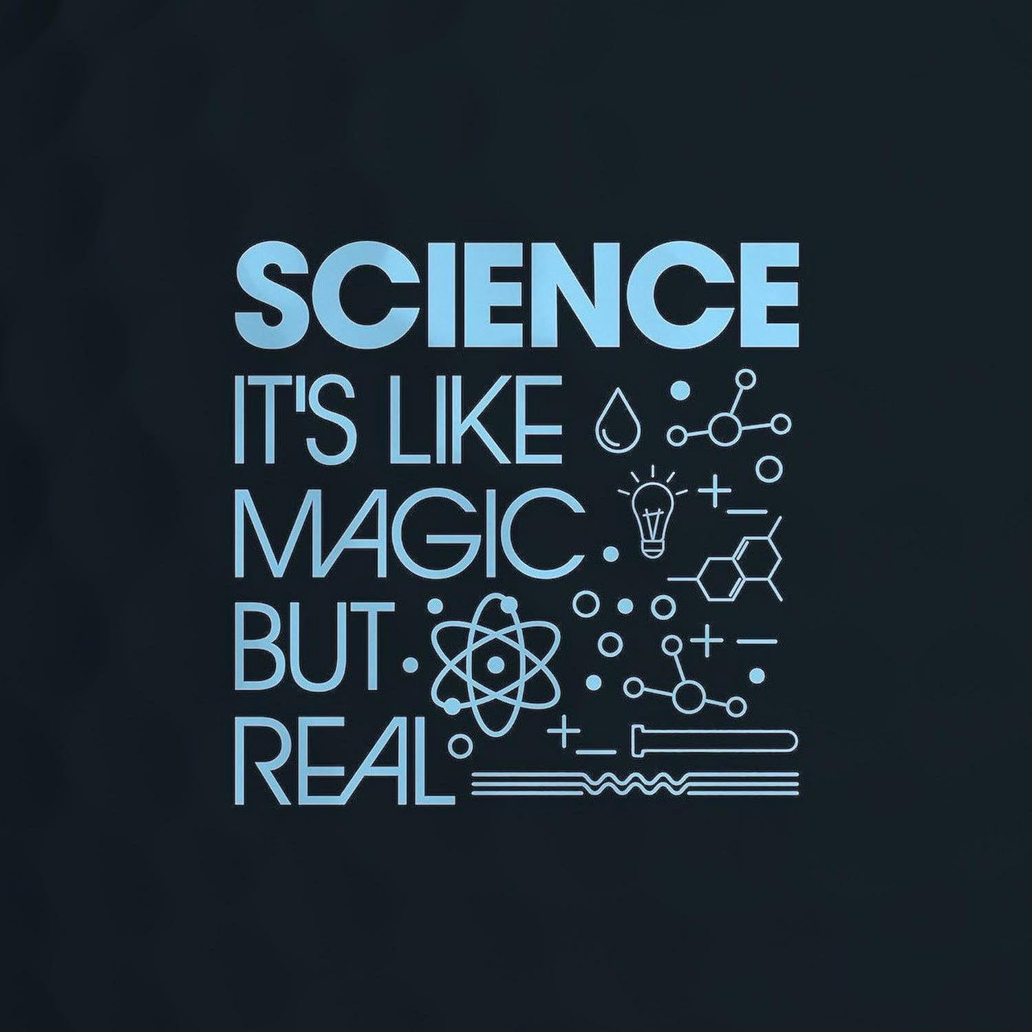 CafePress Science Like Magic But Rea Novelty Golf Balls (Pk of 12)